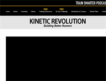 Tablet Screenshot of kinetic-revolution.com